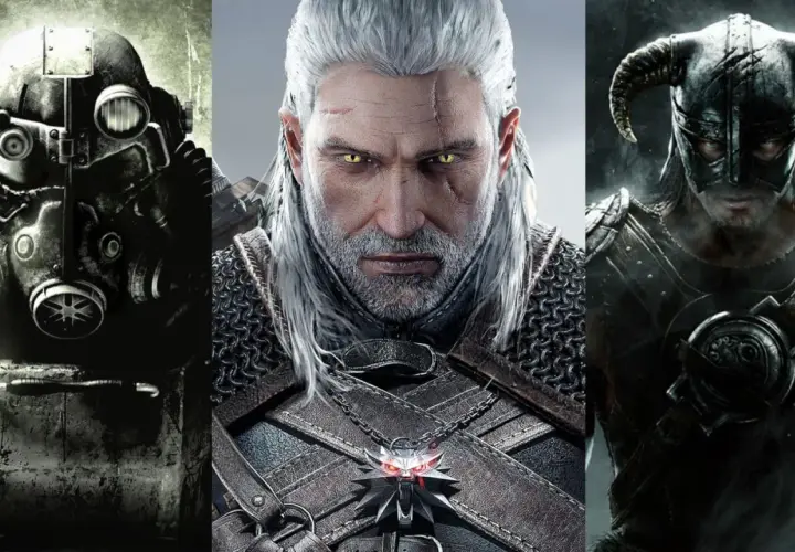 Postapokaliptyczny żołnierz, wiedźmin i nordycki wojownik - ikony gatunku rpg.