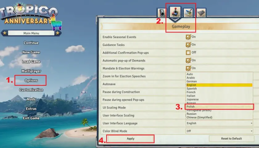 Tropico 6 spolszczenie: jak zainstalować i grać po polsku