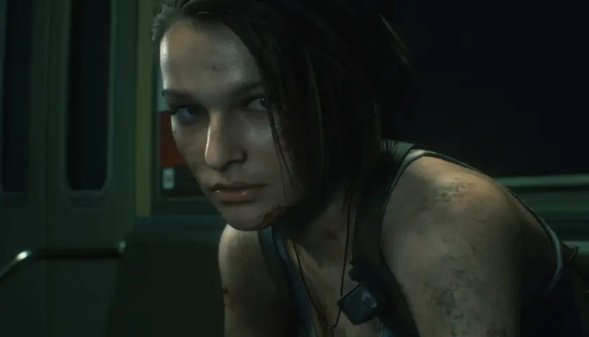 Jill Valentine, brudna i poobijana, w przerażającym remasterze gry.