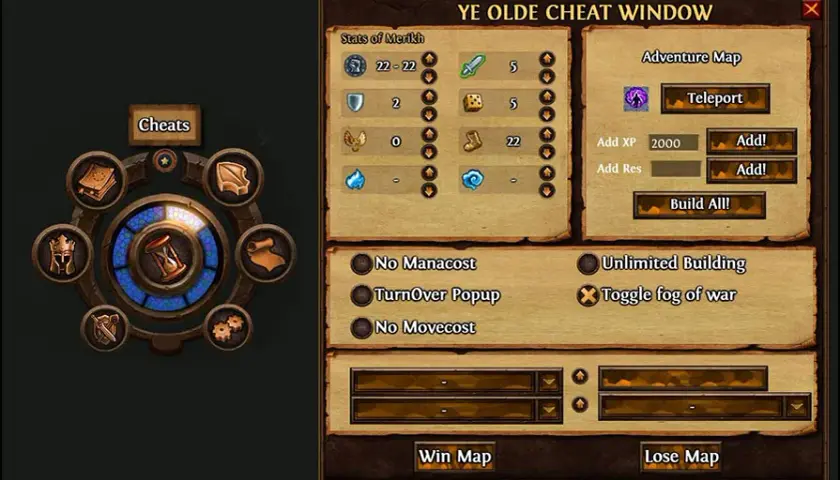 Heroes 5: Najprzydatniejsze kody do gry. Lista top 10