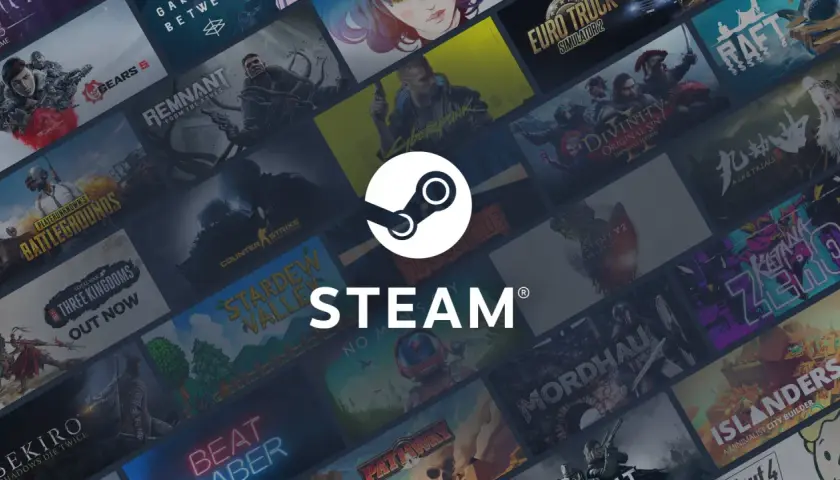 Tło z okładkami gier Steam. Dowiedz się, jak udostępnić grę na Steam, aby dzielić się swoimi ulubionymi tytułami.