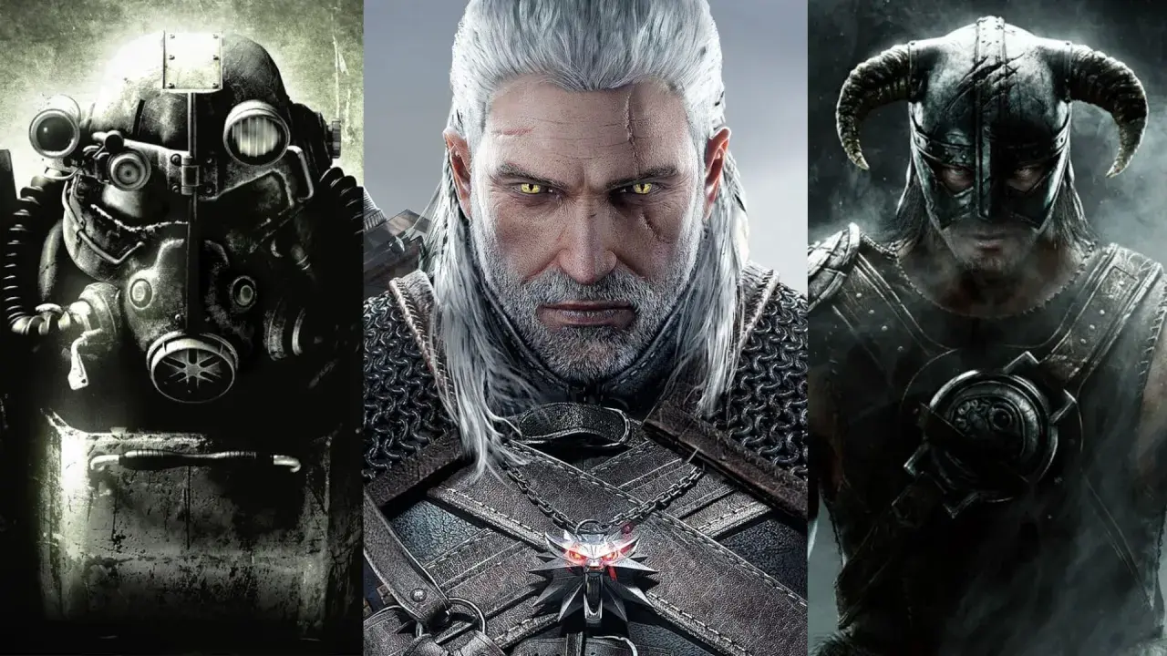 Postapokaliptyczny żołnierz, wiedźmin i nordycki wojownik - ikony gatunku rpg.