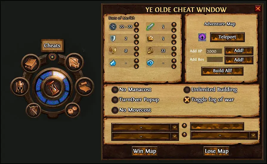 Heroes 5: Najprzydatniejsze kody do gry. Lista top 10